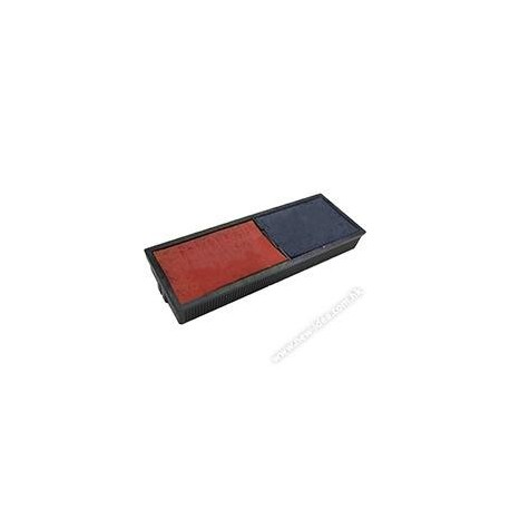 Deskmate SD-2156/2 Phrases & Dater Chop Ink Pad For SD-2156A 2 Colors Blue&Red