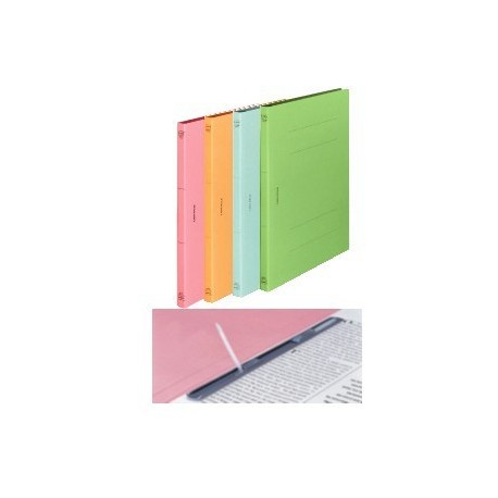 Lion 518-A4S Paper File Blue/Green/Pink/Yellow