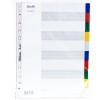 Bantex 6010 PVC Colour Index Divider A4 10 Tabs