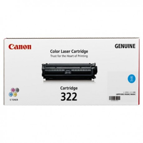 Canon 322C Toner Cartridge Cyan