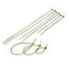 Cable Tie 8"x4.8mm 100's White