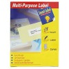 Smart Label 2501 Multipurpose Labels A4 25.4mmx25.4mm 6600's White