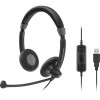 Sennheiser SC70 USB CTRL BLACK 雙邊有線耳機