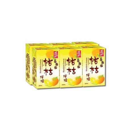 Tao Ti Lemon And Mandarin 250ml 6Paper-packed