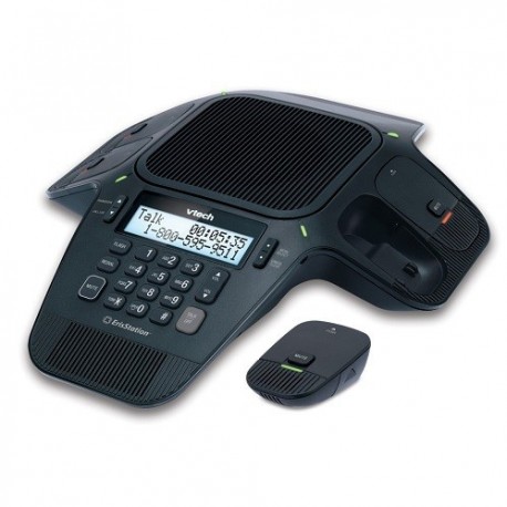 vTech VCS704 Wired Conference Phone with 4 Wireless Microphone