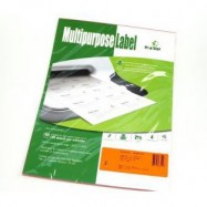 New Star N4457 Mutipurpose Labels A4 105mmx48mm 1200's White