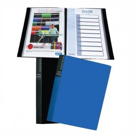 Bantex 13149 Clear Holder A4 80Pages Black