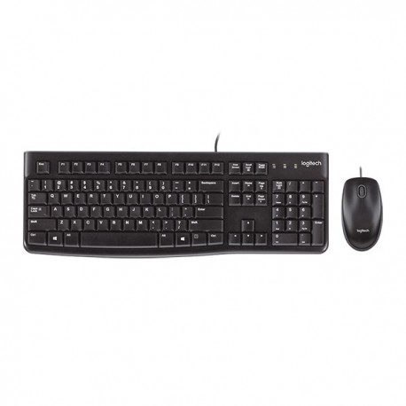 Logitech MK120 Desketop Wired Keyboard and Mouse