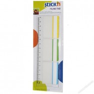 Stick-N 21360 Filling Tab 37mmx50mm 30Sheets 3Colors