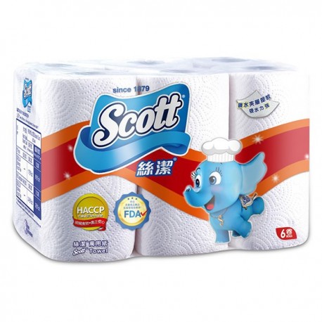 Scott Kitchen Towel 8.5" 6Rolls