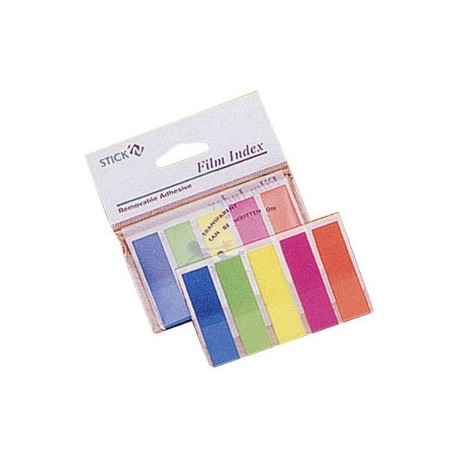 Stick-N 21050 Film Index 12mmx45mm 5Colors