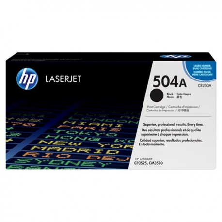 HP CE250A 504 Toner Cartridge Black