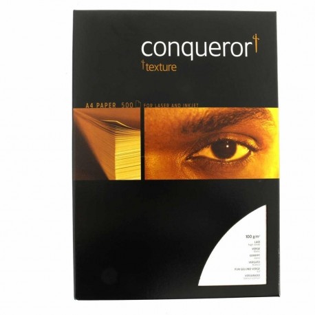 Conqueror Laid Paper A4 100gsm 432Sheets High White Laid