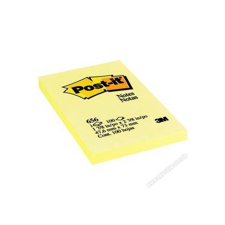 3M Post-it 656 Note 2"x3" Yellow