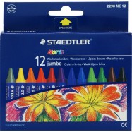 Staedtler Noris Club 229 Jumbo Crayons 12-Color Paper Packing
