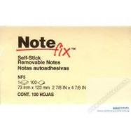 3M Note fix NF5 自黏告示貼便條紙 3吋x5吋 黃色
