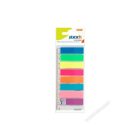 Stick-N 21345 Film Index 12mmx45mm 8Colors