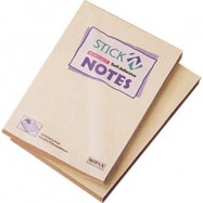 Stick-N 21014 黏貼便條紙 4吋x6吋 黃色