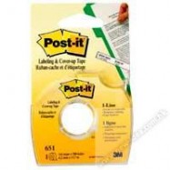 Labeling and Cover-Up Tape 1/6 in x 700 in 1 Roll New 