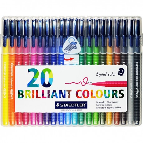 Staedtler triplus® Watercolor Pens 20-Color