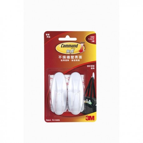 3M Command 17081HK Medium Designer Hooks 2's