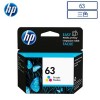 HP F6U61AA 63 Tri-color Original Ink Cartridge