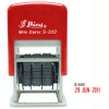 Shiny S-300 Self-Inked Mini Dater 3mm Red