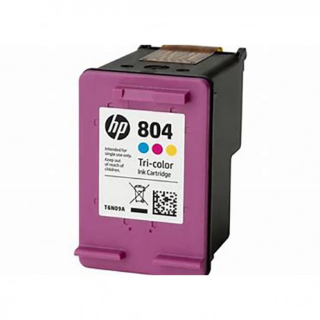 HP T6N09AA 804 Tri-color Original Ink Cartridge