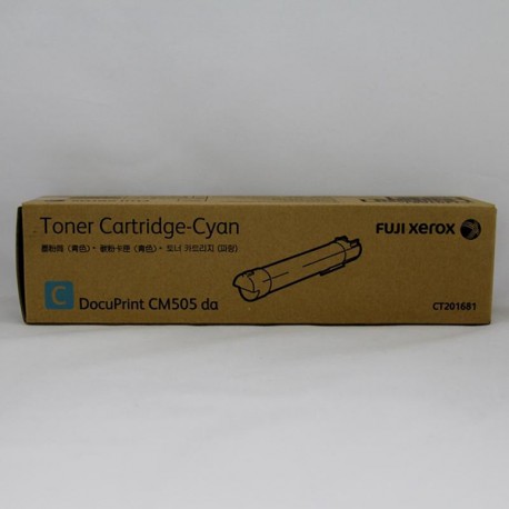 Fuji Xerox CT201681 Toner Cartridge Cyan