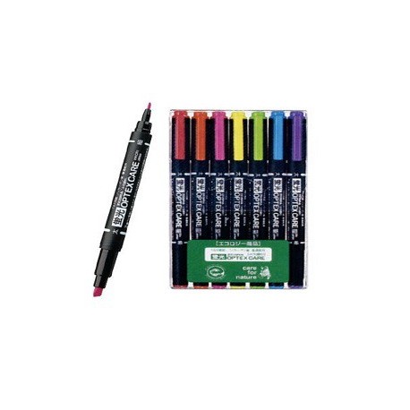 Zebra WKCR1-7C Magic Pen Set 7 Colors