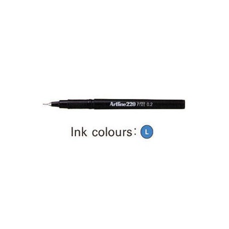 Artline 220 Sign Pen Blue