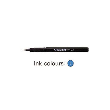 Artline 200 Sign Pen Blue