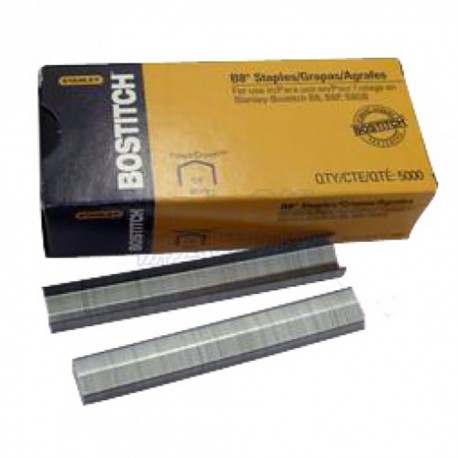 Wholesale Stanley Lot Of 25 Boxes – Stanley Bostitch B8 Staples, 1/4", 5,000 Per Box (125,000 Total) 3/8 Staples