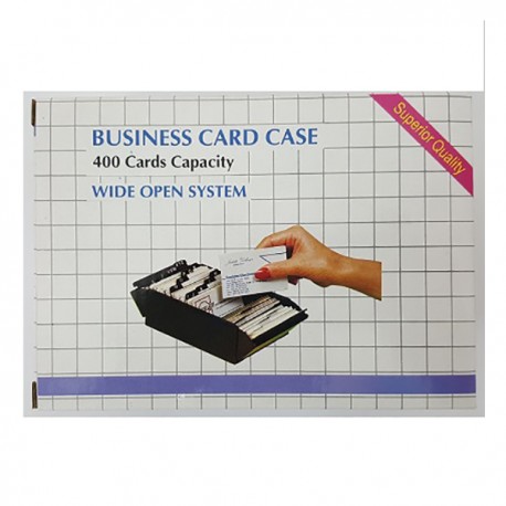 Manok 540 Name Card Case 400's Black