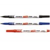 Zebra Name Pen Black/Blue/Red