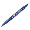 Zebra MO-120 Hi-Mckee 2-Head Sign Pen Small/Super Small Black/Blue/Red/Green