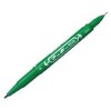 Zebra MO-120 Hi-Mckee 2-Head Sign Pen Small/Super Small Black/Blue/Red/Green