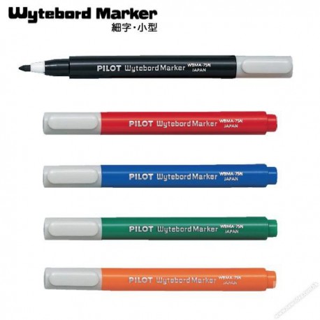 Pilot WBMA-7SN Wyteboard Marker Black/Blue/Red/Green