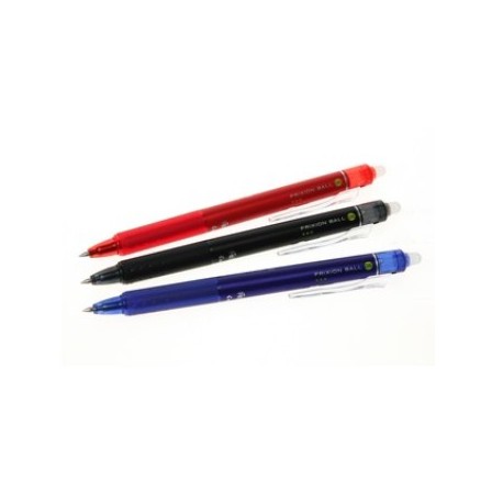 Pilot Frixion Ball Clicker LFBK-23EF Retractable Ball Pen 0.5mm Black/Blue/Red/Purple