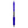 Uni SN-100 Laknock Retractable Ball Pen 0.7mm Black/Blue/Red