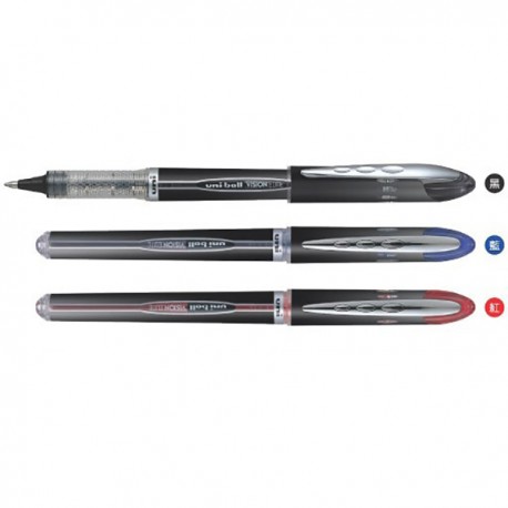 Uni-Ball UB-205 Roller Ball Pen Fine Black/Blue/Red
