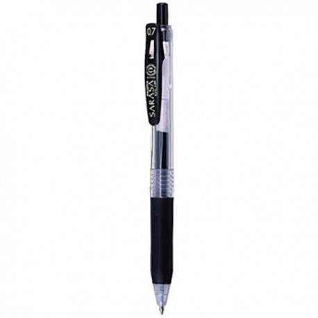 Zebra JJB15 Sarasa Clip Pen 0.7mm 10's Black/Blue/Red