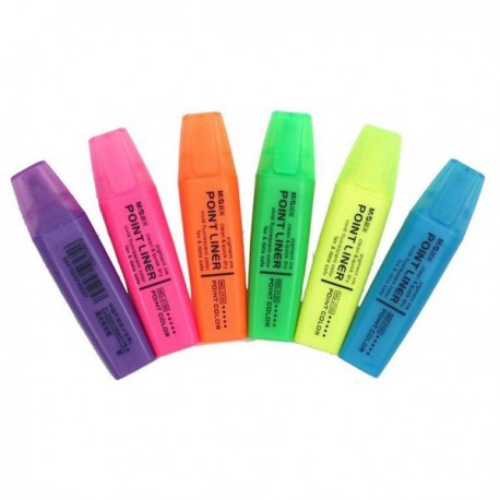 M&G MG-2150 Classic Highlighter Blue/Green/Yellow/Red/Purple/Orange