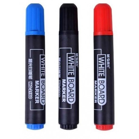 M & G MG-2160 Whiteboard Marker Black/Blue/Red