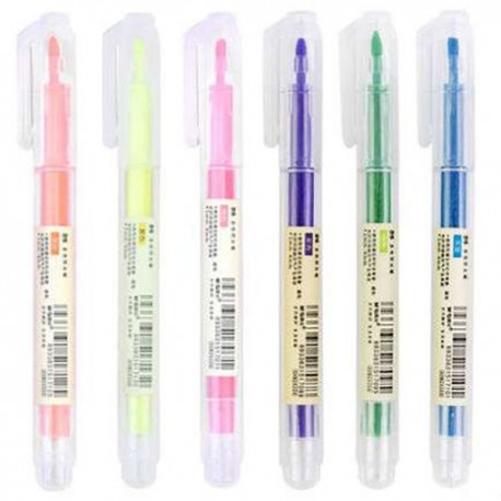 M&G 晨光 AHM-24306 本味螢光筆 藍色/綠色/黃色/紅色/紫色/橙色