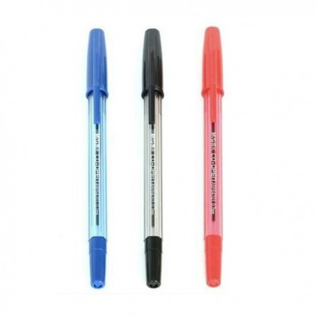 M & G ABP-64701 Capped Ball Pen 0.7mm Black/Blue/Red