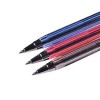 M & G ABP-64701 Capped Ball Pen 0.7mm Black/Blue/Red