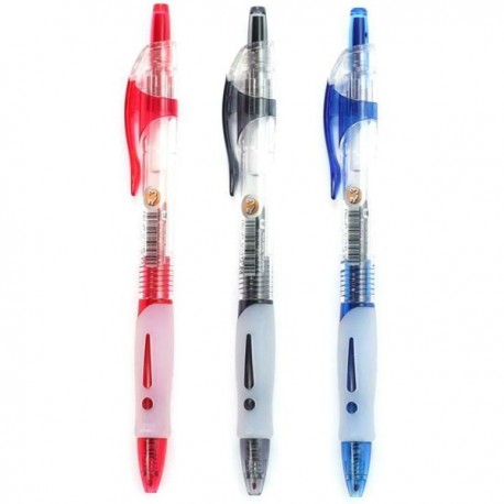 M & G GP-1163 Retractable Gel Pen 0.5mm Black/Blue