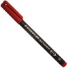 Staedtler 318F OHP Permanent Marker 0.6mm Black/Blue/Red