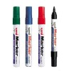 Uni 520F Permanent Marker Bullet Black/Blue/Red